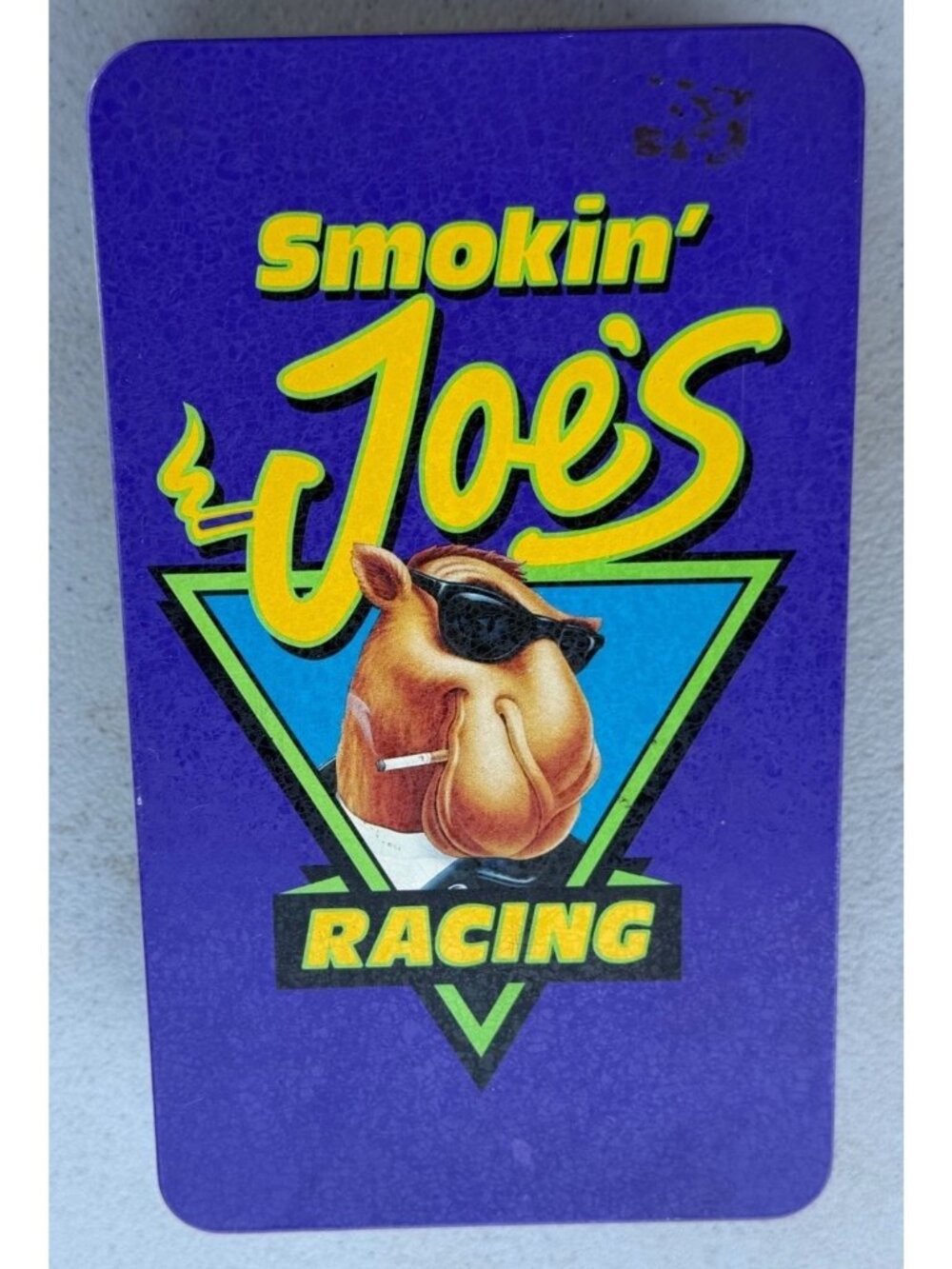 1994 VINTAGE Smokin' Joes #23 Joe Camel Racing Collector Tin w/Unopened Matches